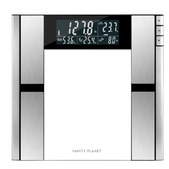 DIGITAL SCALE & BODY ANALYZER MEASURES WEIGHT, BODY FAT %, MUSCLE MASS, & MORE! - Picture 2 of 4